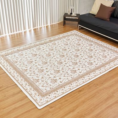 「オールシーズン対応洗えるラグ「ザフラ」（ラグ）」