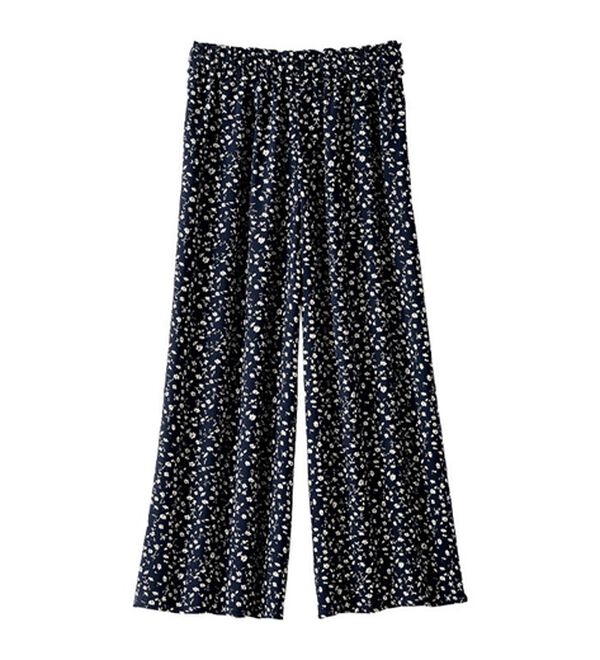 BELLUNA（ベルーナ）の「レーヨンポケット付ガウチョパンツ（ワイドパンツ・ガウチョ）」｜詳細画像