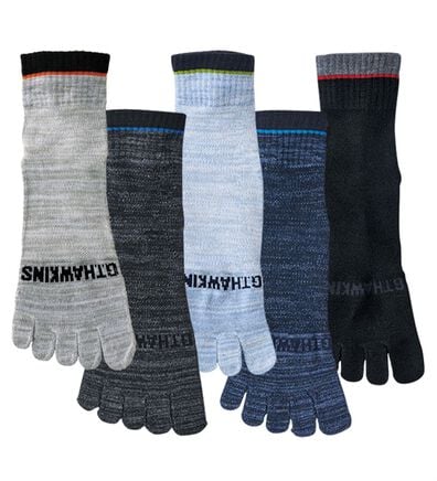 「【５足組】＜Ｇ．Ｔ．ホーキンス＞タフ設計５本指ソックス（メンズ靴下・タイツ）」