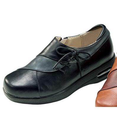 BELLUNA（ベルーナ）の「５Ｅ配色サイドリボンスリッポン（スリッポン）」