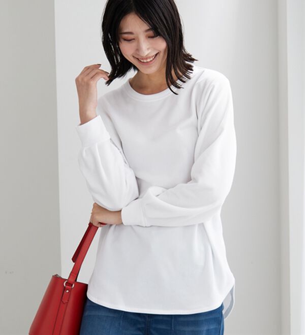 BELLUNA（ベルーナ）の「静電気防止インナー付Ｖネックベストアンサンブル（アンサンブル）」｜詳細画像