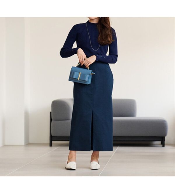 RANAN（ラナン）の「袖ボタンハイゲージニット＜4つの機能付＞（ニット・セーター）」｜詳細画像