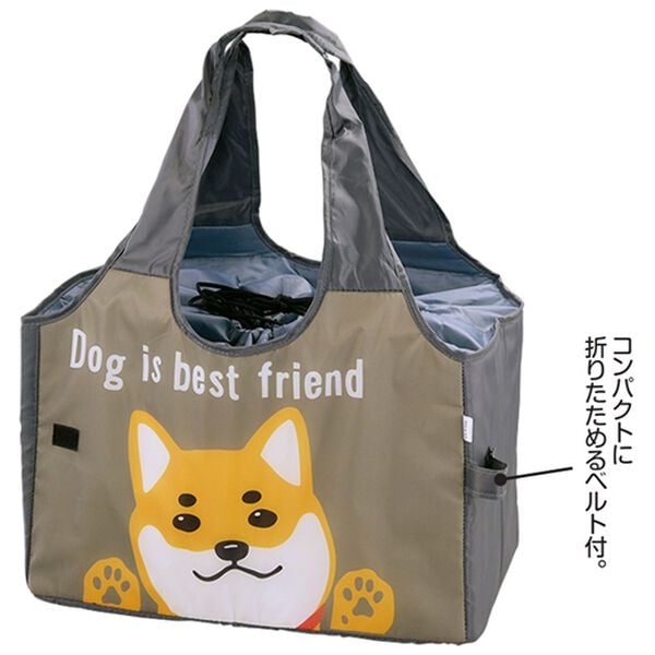 「しば犬の保冷バッグ（エコバッグ・保冷保温バッグ）」｜詳細画像