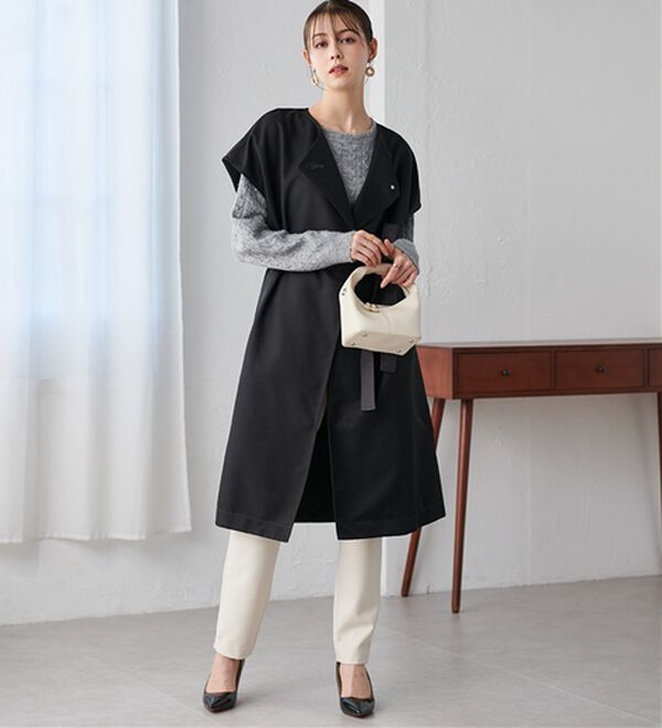 RANAN（ラナン）の「【2点セット】マルチウェイレイヤードコート（ロングコート）」｜詳細画像