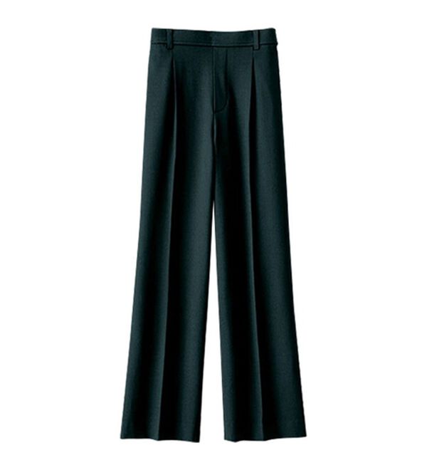 BELLUNA（ベルーナ）の「サラリ美脚見え！タック使いワイドパンツ（ワイドパンツ・ガウチョ）」｜詳細画像