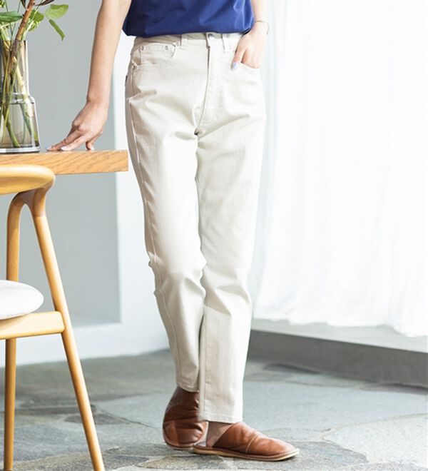 BELLUNA（ベルーナ）の「新！スーパーストレッチ素材デニムパンツ（フルレングスパンツ）」｜詳細画像