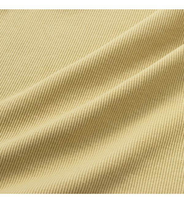 alotta（アロッタ）の「オープンショルダーテレコリブトップス（カットソー）」｜詳細画像