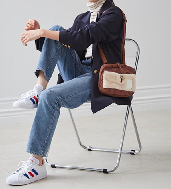 RANAN（ラナン）の「＜ａｄｉｄａｓ＞ボアスモールバッグ（その他バッグ）」｜詳細画像