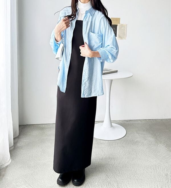 GeeRA（ジーラ）の「アソート柄オーバーサイズシャツ（シャツ）」｜詳細画像