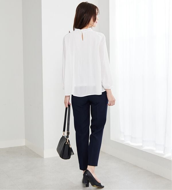 BELLUNA（ベルーナ）の「＜Ｃ／Ｓ＞センタータックテーパードパンツ（テーパードパンツ）」｜詳細画像