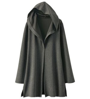 BELLUNA（ベルーナ）の「なめらかテンセル（ＴＭ）繊維混配色コーディガン（その他カーディガン）」｜杢チャコール系