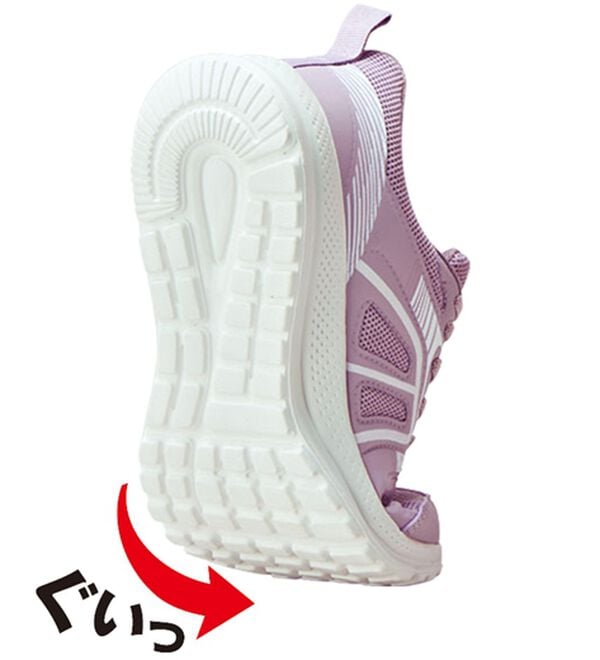 BELLUNA（ベルーナ）の「サッと履ける！防水軽量シューズ（スニーカー）」｜詳細画像