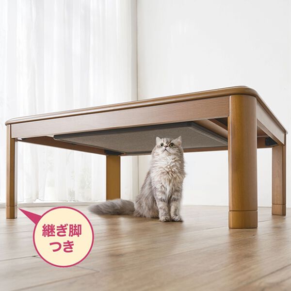 「フラットヒーター広々こたつ（こたつテーブル）」｜詳細画像