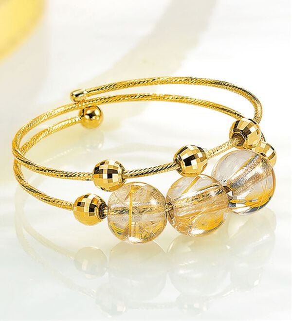 ルフラン（ルフラン）の「１８金ルチルフリーサイズリング（リング）」｜1