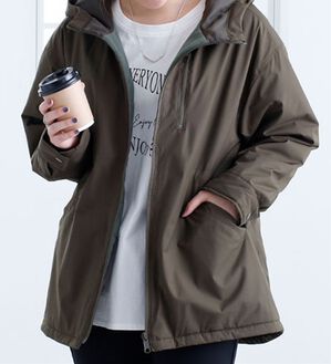 BELLUNA（ベルーナ）の「＜ｓｏｒａｆｕｋｕ＞中わたハンズフリージャケット（ハーフコート）」｜詳細画像