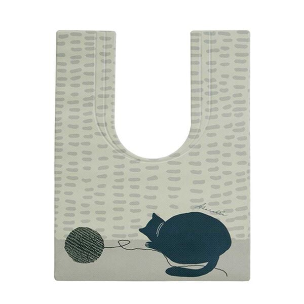 iellio（イエリオ）の「すき間にピタッ！ふけるＰＶＣトイレマット（トイレマット）」｜詳細画像