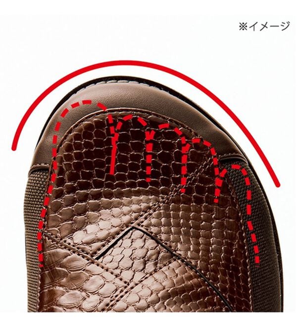 ルフラン（ルフラン）の「外反母趾対応　メディフィット５Ｅゆったりローファーシューズ（ローファー）」｜詳細画像