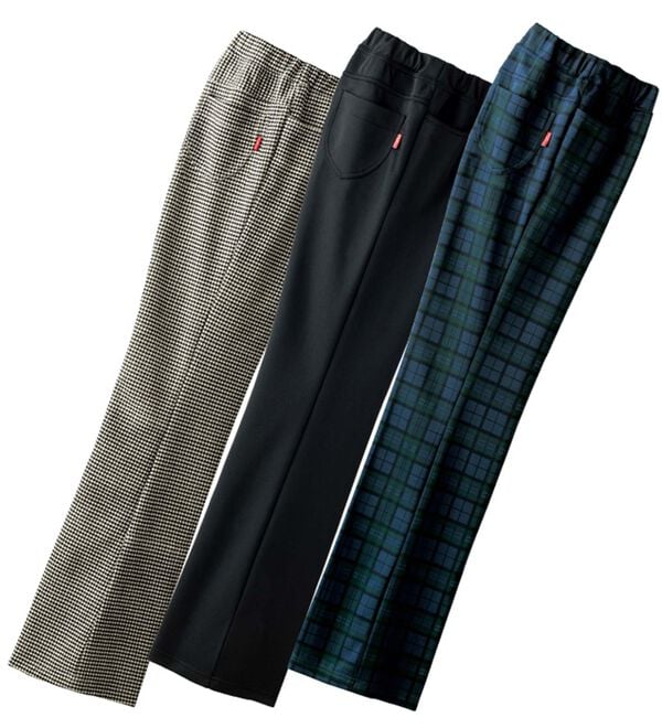ルフラン（ルフラン）の「【３本組】そのままお出かけジャージパンツ（その他パンツ）」｜詳細画像