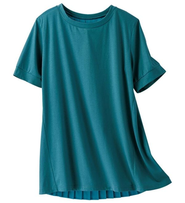 BELLUNA（ベルーナ）の「バックプリーツデザインチュニック（チュニック）」｜詳細画像