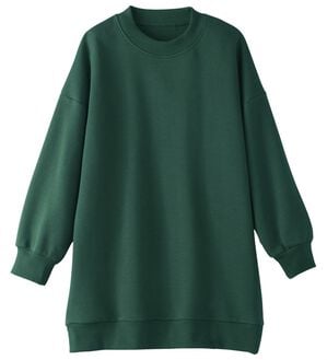Viola e Viola（ヴィオラ エ ヴィオラ）の「あったか裏起毛ハイネックゆるチュニック（チュニック）」｜詳細画像