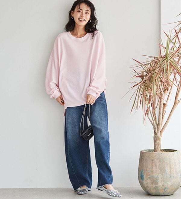 RANAN（ラナン）の「オーバーサイズスウェットＴ（カットソー）」｜詳細画像