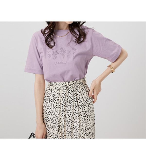 BELLUNA（ベルーナ）の「ヒンヤリ！着映えプリントプルオーバー（カットソー）」｜詳細画像