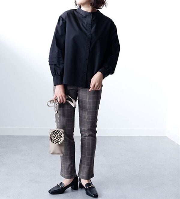 BELLUNA（ベルーナ）の「美脚ストレッチ裏起毛パンツ（フルレングスパンツ）」｜詳細画像