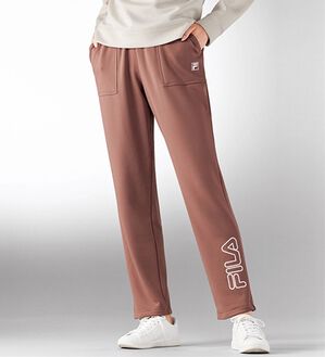 BELLUNA（ベルーナ）の「＜ＦＩＬＡ＞裏シャギー暖かジョガーパンツ（その他パンツ）」｜モカピンク