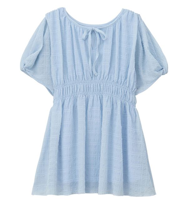 GeeRA（ジーラ）の「前後２ＷＡＹシャーリングチュニック（ブラウス）」｜詳細画像