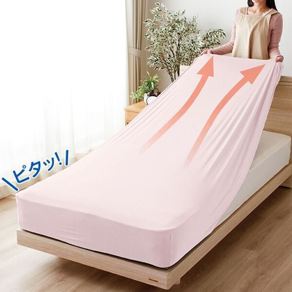 「伸びるピッタリシーツ（ボックスシーツ・ベッドシーツ）」｜詳細画像