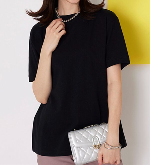 BELLUNA（ベルーナ）の「ヒンヤリ！綿１００％大人顔サマ見えＴシャツ（Tシャツ）」｜詳細画像