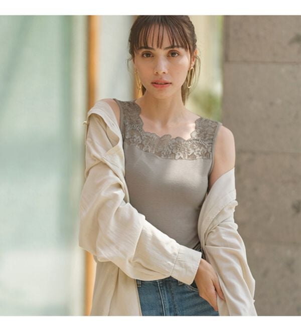 YU'NOW（ユナウ）の「【吸湿発熱】【抗菌防臭】２ＷＡＹタンクトップ（肌着・インナーウェア）」｜詳細画像