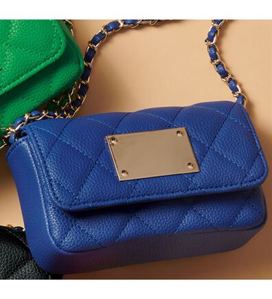 RANAN（ラナン）の「プレートデザインミニバッグ（ハンドバッグ）」