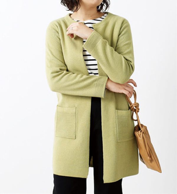 BELLUNA（ベルーナ）の「毛玉になりにくい！ミラノリブカーディガン（ニットカーディガン）」｜詳細画像