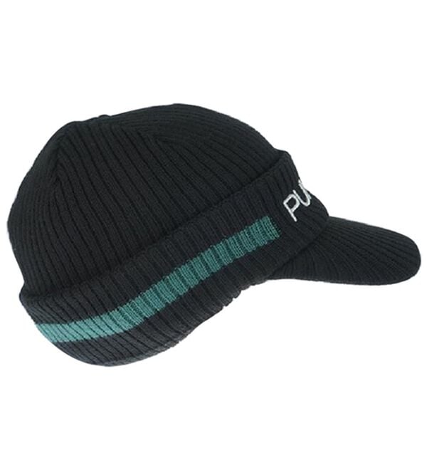 「ゴルフ　ベーシックロゴ　ブリムニットキャップ（メンズ帽子）」｜詳細画像