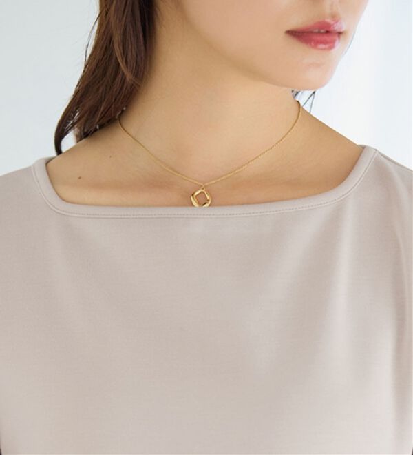 alotta（アロッタ）の「スクエアネックティアードトップス（カットソー）」｜詳細画像