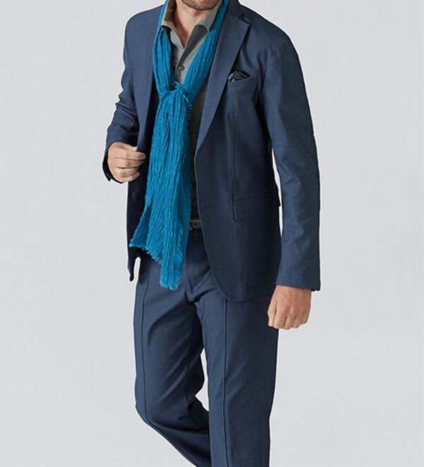 デニムライクストレッチセットアップ - ベルーナ【公式】