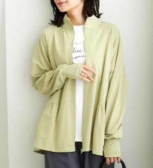 BELLUNA（ベルーナ）の「ティアードデザインラッシュガードＵＶ対策ジャケット（パーカー）」｜詳細画像