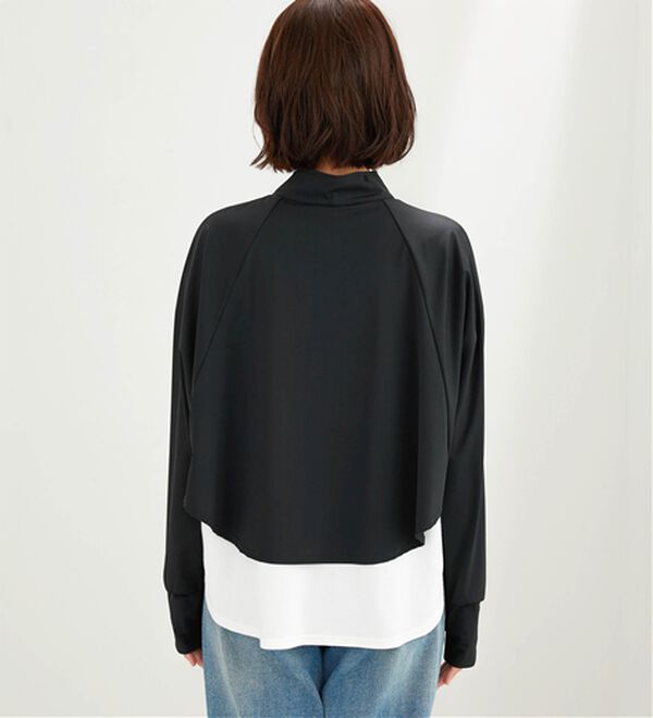 BELLUNA（ベルーナ）の「ヒンヤリ爽快！スタンド衿ボレロ（その他カーディガン）」｜詳細画像