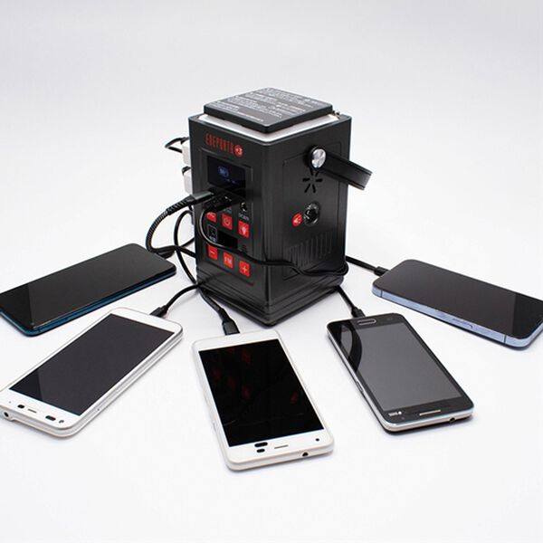 「ＦＭラジオ付きリン酸鉄ポータブル電源＆折畳みソーラーパネル（テレビ・オーディオ・カメラ機器）」｜詳細画像