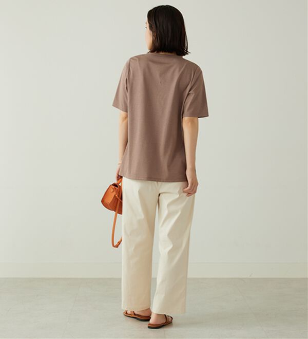 BELLUNA（ベルーナ）の「フロッキープリントロゴプルオーバー（カットソー）」｜詳細画像