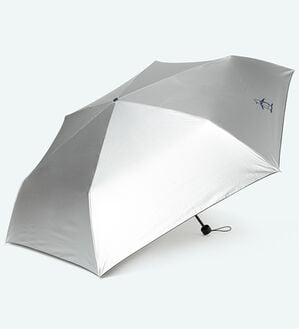 「＜マンシングウェア＞リトルピートロゴ折り畳み傘（その他メンズファッション小物）」｜シルバー
