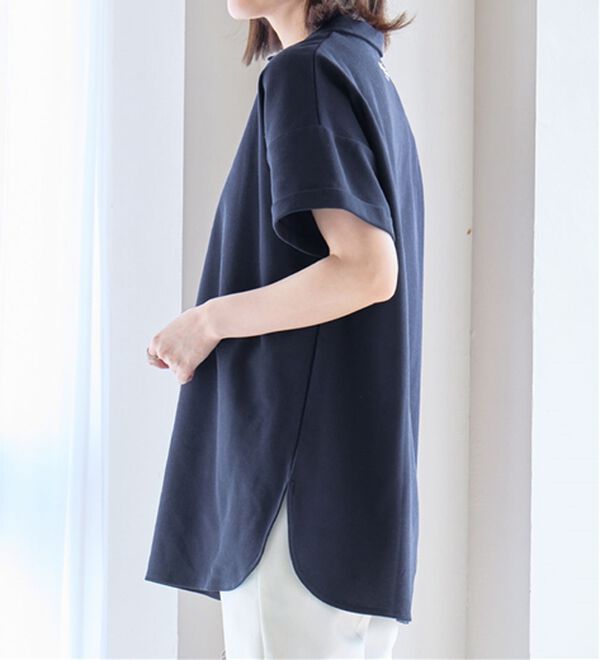 Viola e Viola（ヴィオラ エ ヴィオラ）の「【ｍａｒｉｅ　ｃｌａｉｒｅ　ＳＰＯＲＴ】スキッパーポロチュニック（チュニック）」｜詳細画像