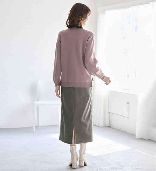 BELLUNA（ベルーナ）の「ロゴジャカードニットプルオーバー（ニット・セーター）」｜詳細画像