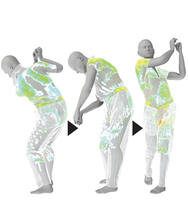 「＜トランスコンチネンツゴルフ＞ゴルフ専用ユーティリティポロシャツ（メンズポロシャツ）」｜詳細画像