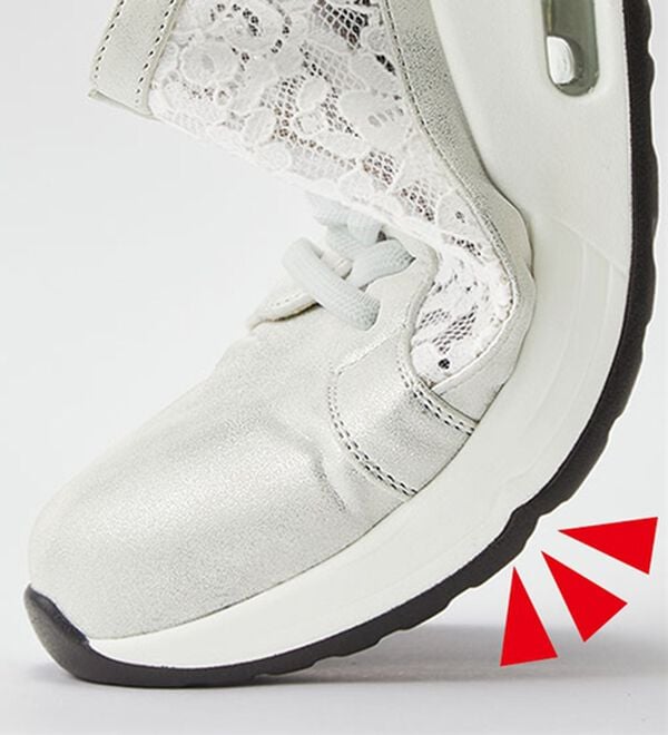 ルフラン（ルフラン）の「４Ｅフラワーレーススニーカー（スニーカー）」｜詳細画像