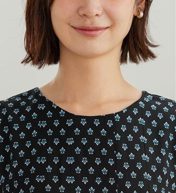 BELLUNA（ベルーナ）の「レーヨン素材ノースリーブワンピース（その他ワンピース）」｜詳細画像