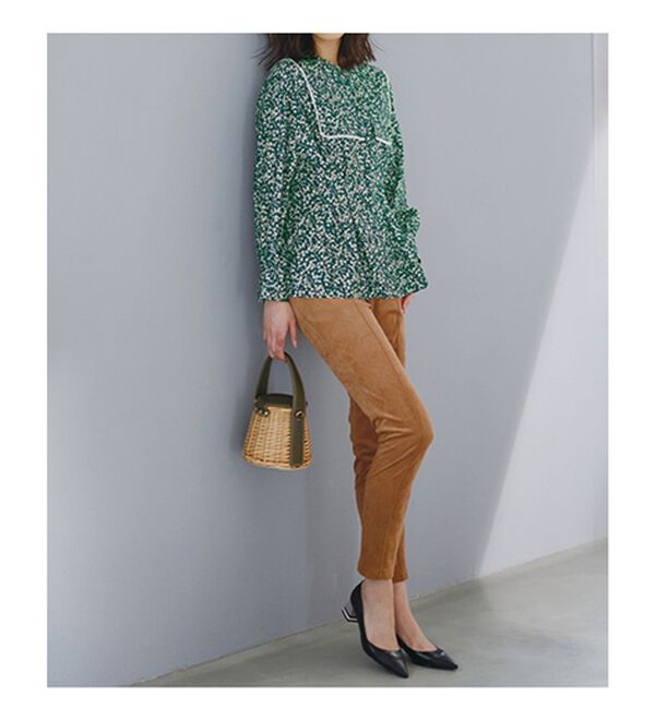 RANAN（ラナン）の「小花柄プリントブラウス（ブラウス）」｜詳細画像