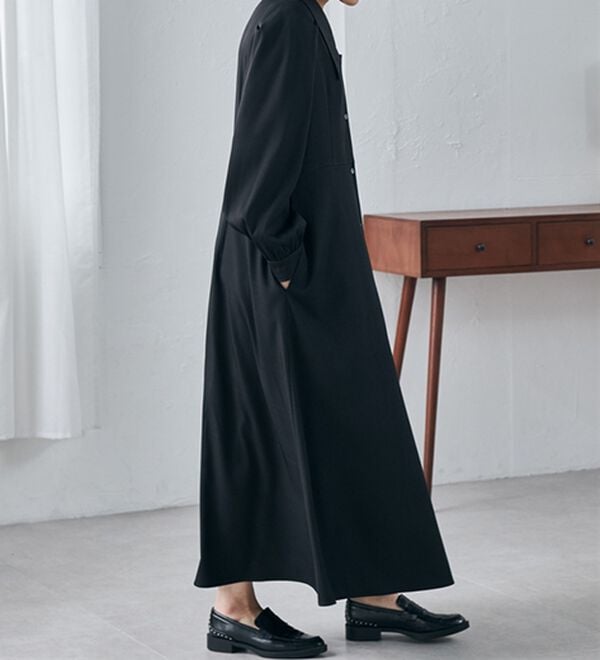 RANAN（ラナン）の「クラシカルカラーシャツワンピ（シャツワンピース）」｜詳細画像