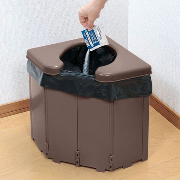 「ポータブルコーナートイレ（防災グッズ・防犯グッズ）」｜詳細画像